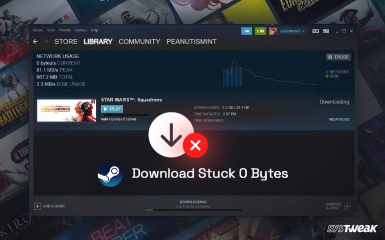 Steam Download Stuck at 0 Bytes? Here's What You Can Do!